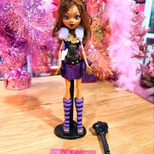 2012 MONSTER HIGH CLAWDEEN WOLF GHOULS ALIVE DOLL!